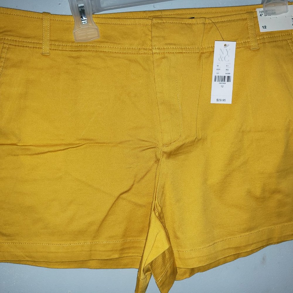 NY & C YELLOW SHORT